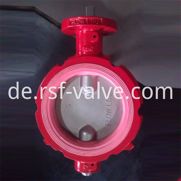 Nature Rubber Seat Butterfly Valve